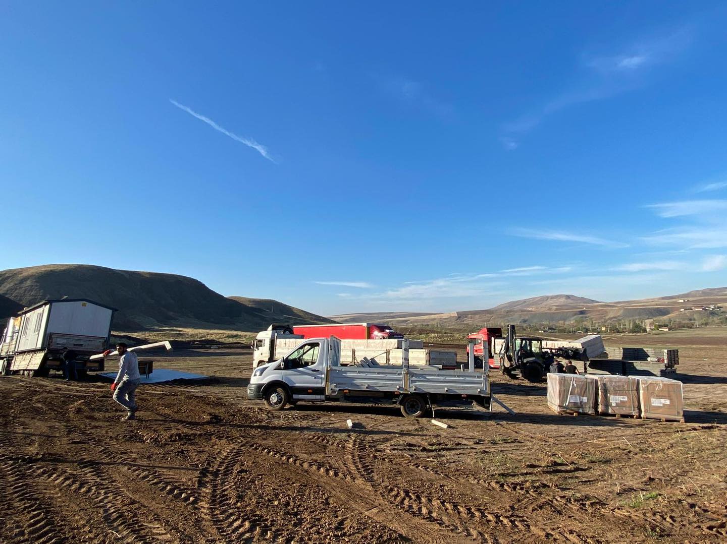 Güneş Enerjisi Santrali (GES) projesinde inşaat başladı