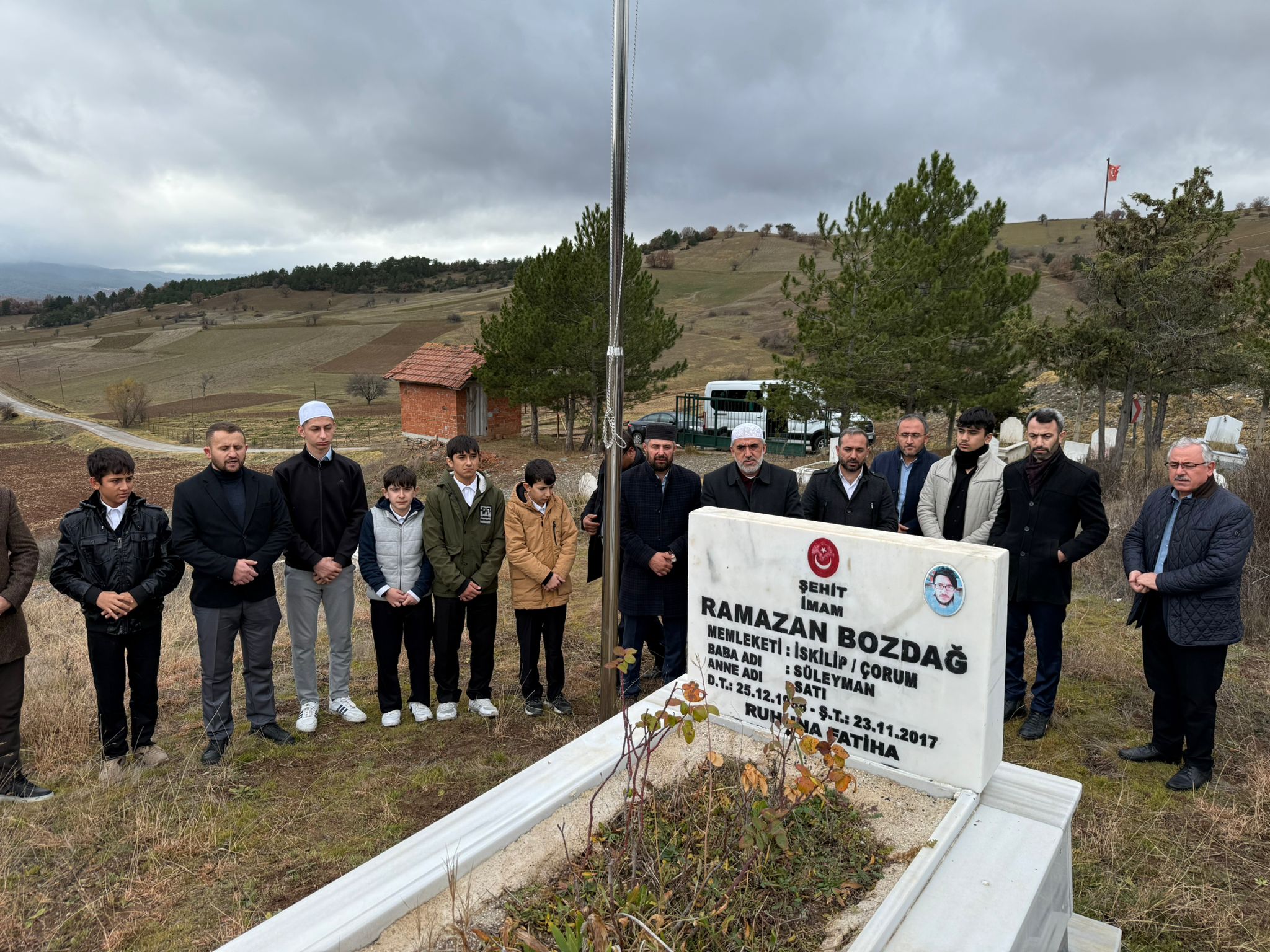Şehit İmam Ramazan Bozdağ için mevlit okundu