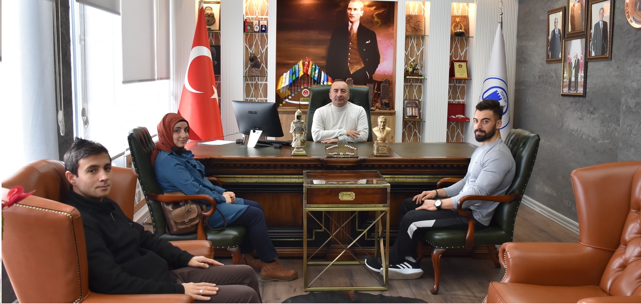 KYK VE STADYUM SORUMLUSUNDAN BAŞKAN SÜLÜK’E ZİYARET