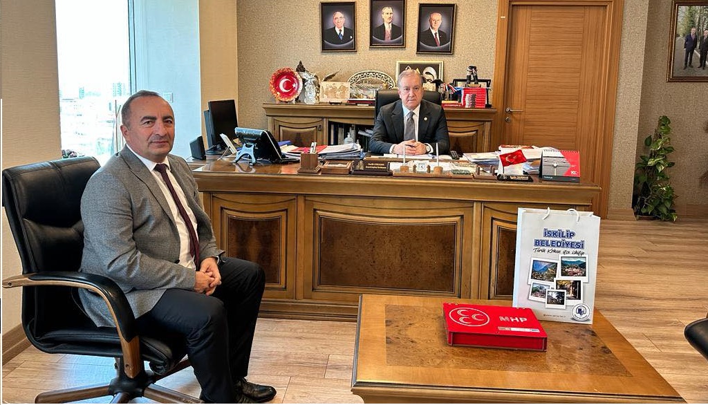 BAŞKAN ALİ SÜLÜK SADİR DURMAZ’I ZİYARET ETTİ