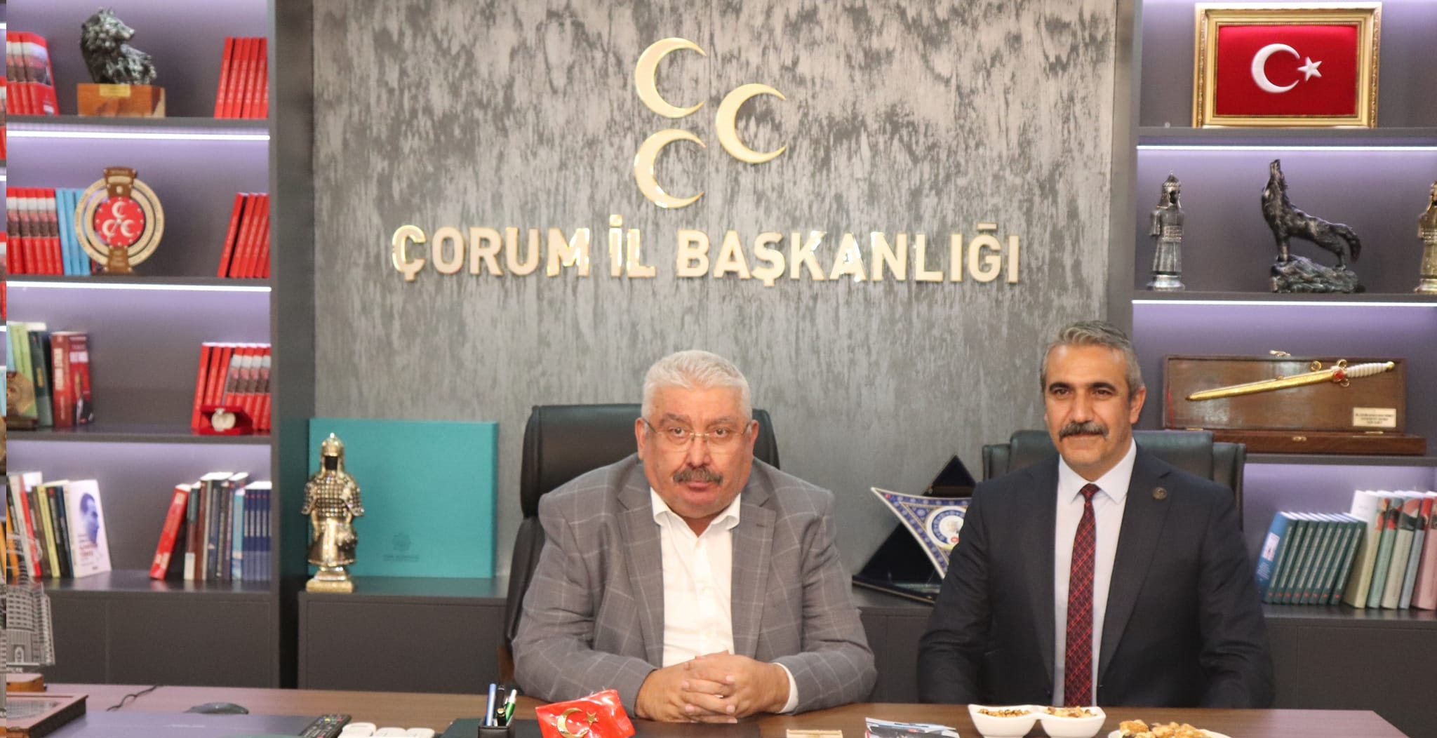 SEMİH YALÇIN ÇORUM’A GELDİ