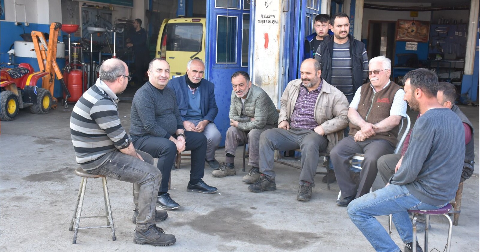 SANAYİ DÜKKÂNLARI İÇİN İLK ADIM ATILDI