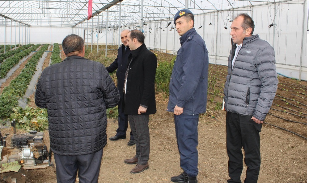  Kaymakam Polat Kavak, Karagöz ve Seki köylerini ziyaret etti