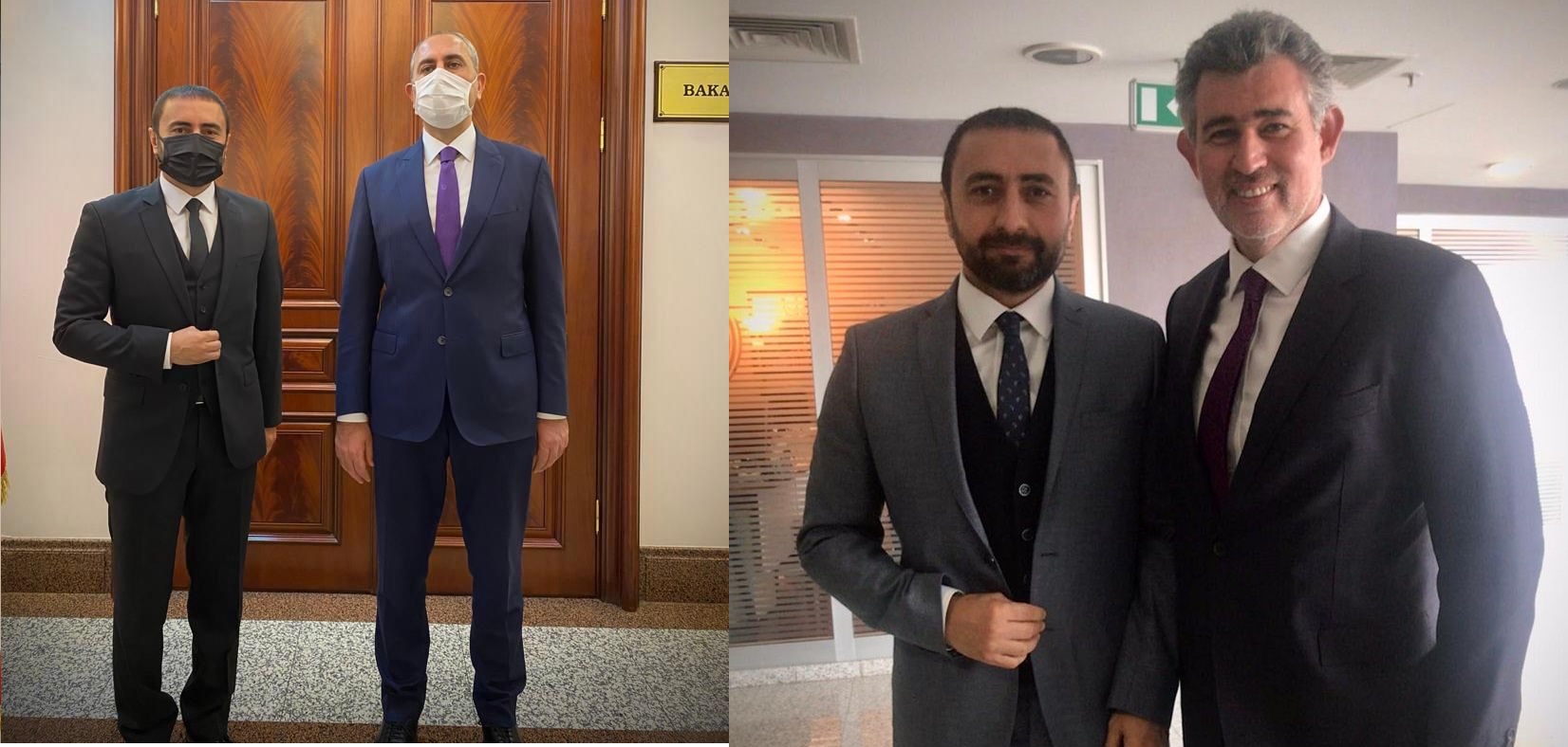EKREM SÜLÜK BAKAN GÜL VE FEYZİOĞLU’NU ZİYARET ETTİ