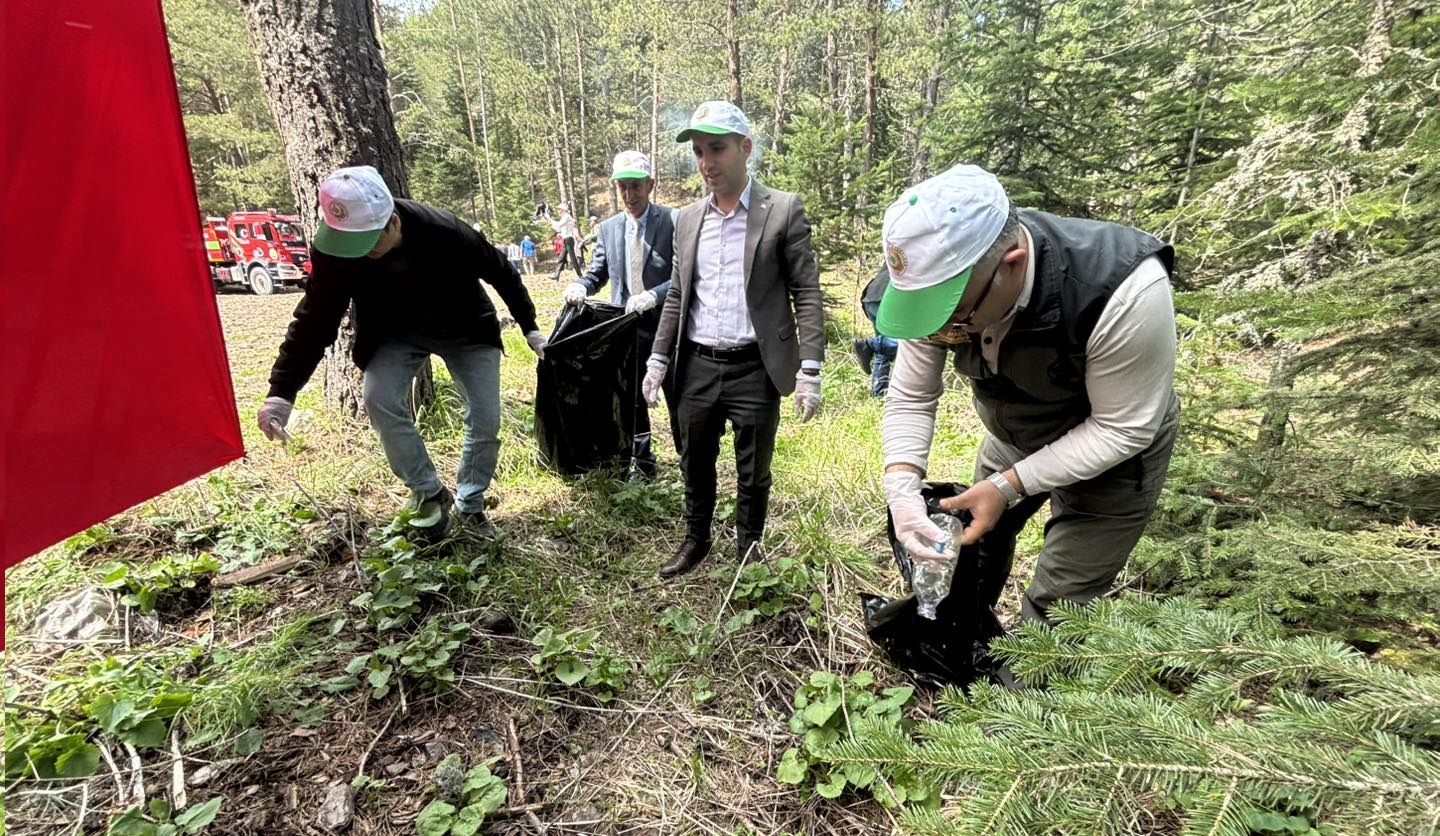 Kaymakam ve Vatanda?lar Ormanlar? Temizledi 