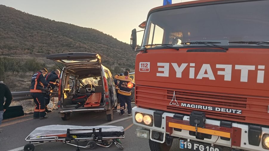 ?skilip, �orum Yolunda kaza: 1 yaral?