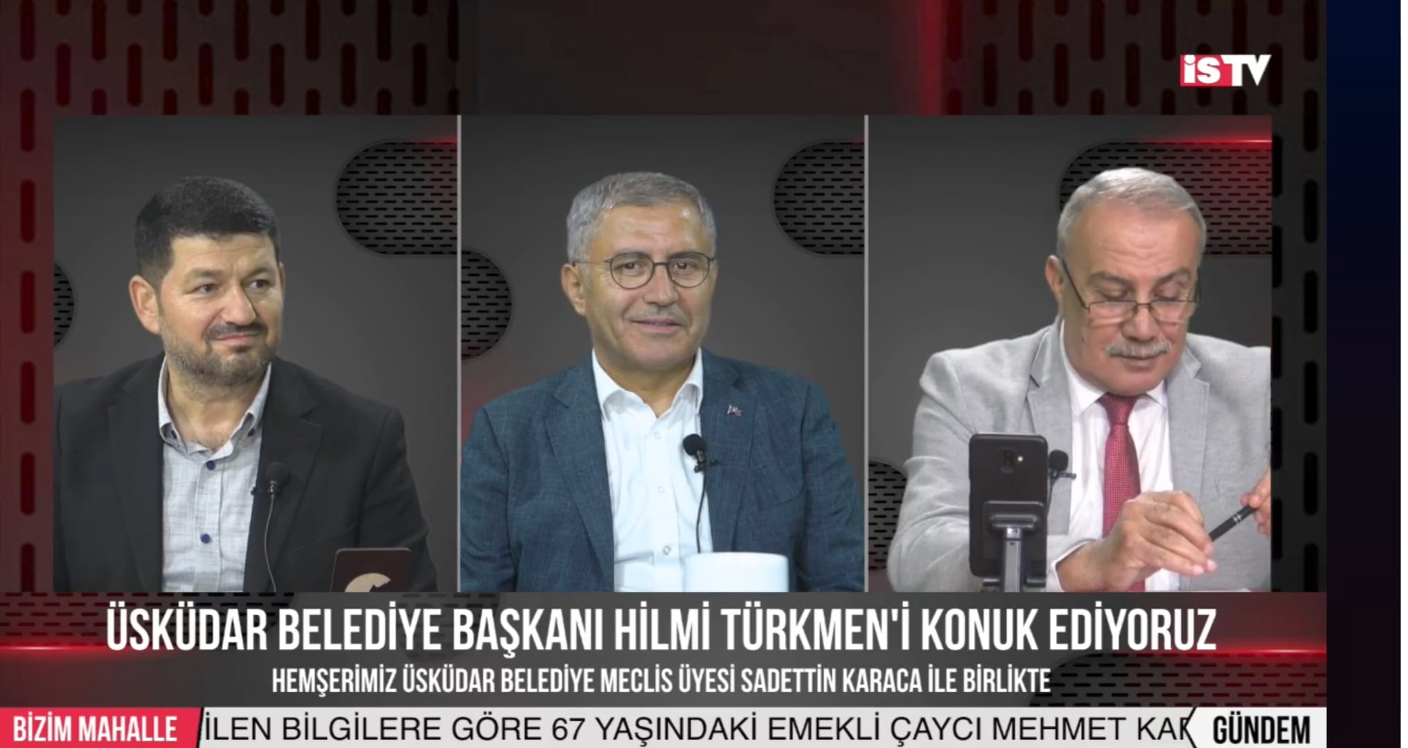 ÜSKÜDAR BELEDİYE BAŞKANI HİLMİ TÜRKMEN İSTV’NİN KONUĞU OLDU
