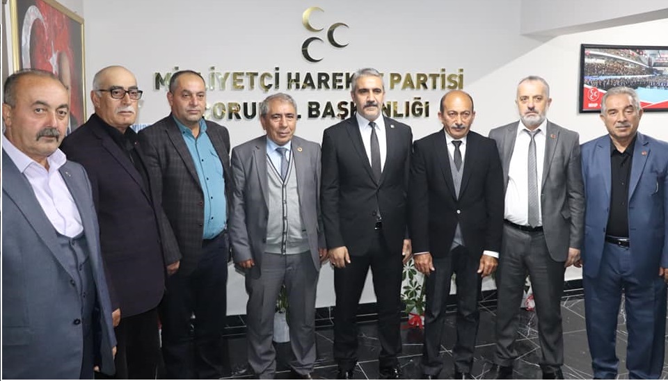 İL GENEL MECLİSİNDEN MHP’YE ZİYARET