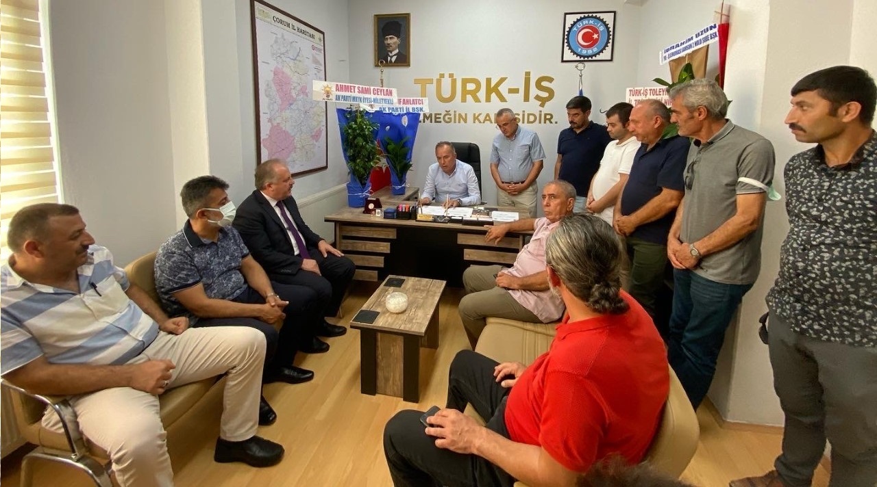  CEYLAN, “HÜKÜMET OLARAK HER ZAMAN İŞÇİLERİMİZİN YANINDAYIZ”