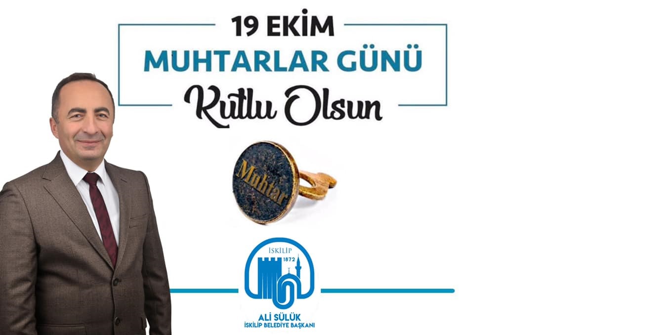 19 EKİM MUHTARLAR GÜNÜ KUTLU OLSUN