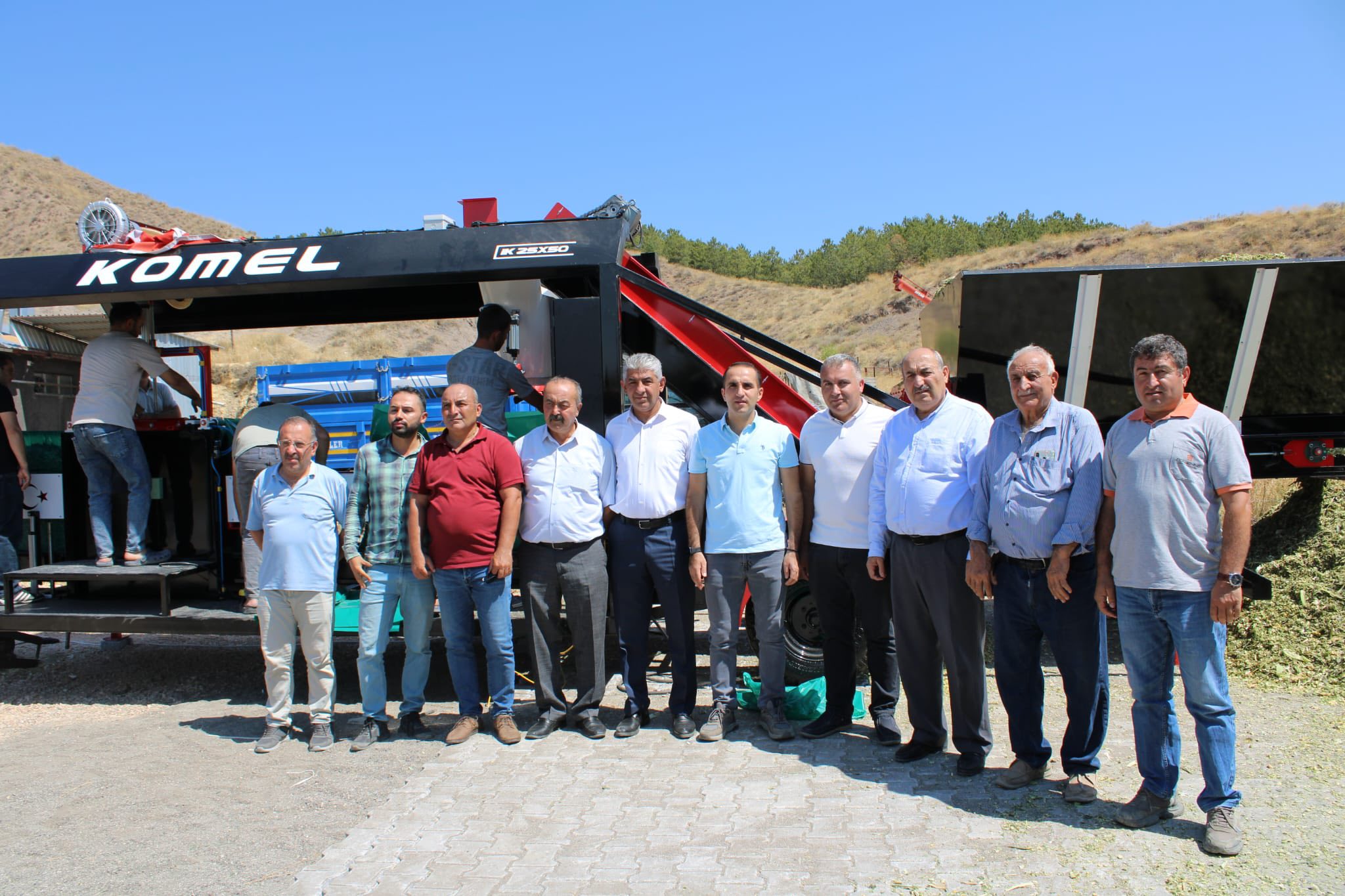 ?skilip Ziraat Odas?n?n K�spe-Silaj Paketleme makinesi hizmete girdi