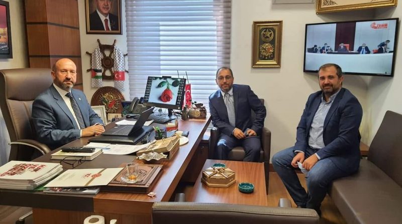 KAVUNCU; DEREKARGIN VE ANKARA YOLUNUN YETKİLİLERLE GÖRÜŞTÜ 