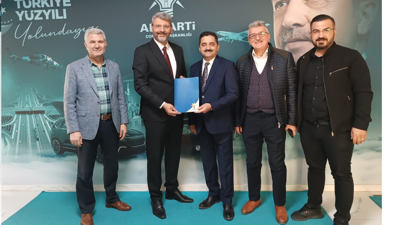 COŞKUN AKKOCA ADAY ADAYLIĞI BAŞVURUSUNU YAPTI