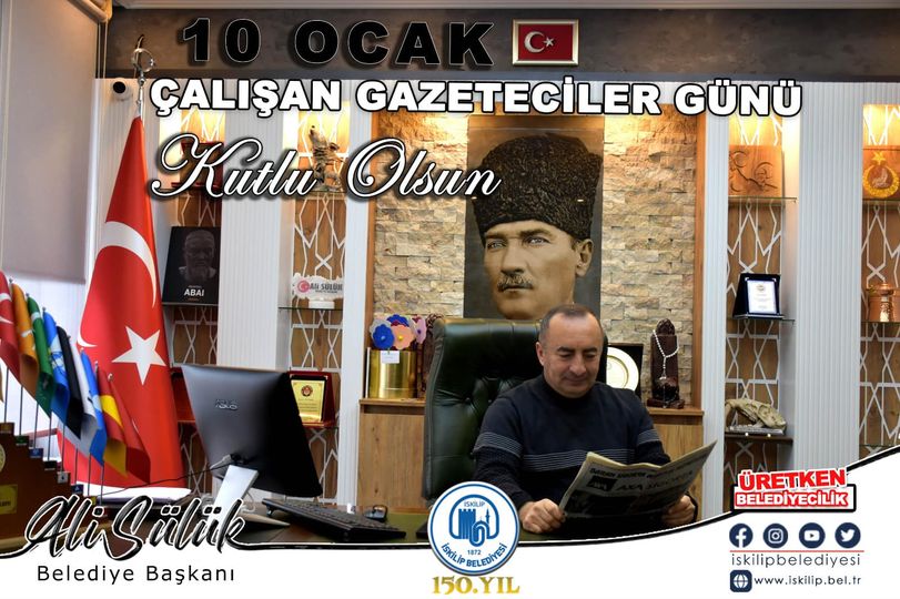 BAŞKAN SÜLÜK GAZETECİLER GÜNÜNÜ KUTLADI