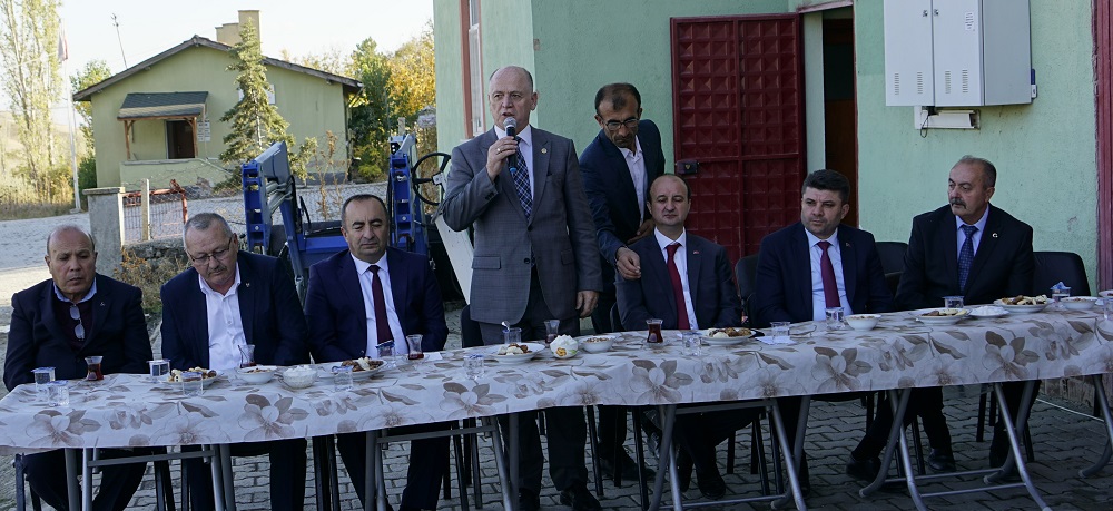 ÜLKÜCÜLER KAYAAĞZI KÖYÜ’NDE TOPLANDI