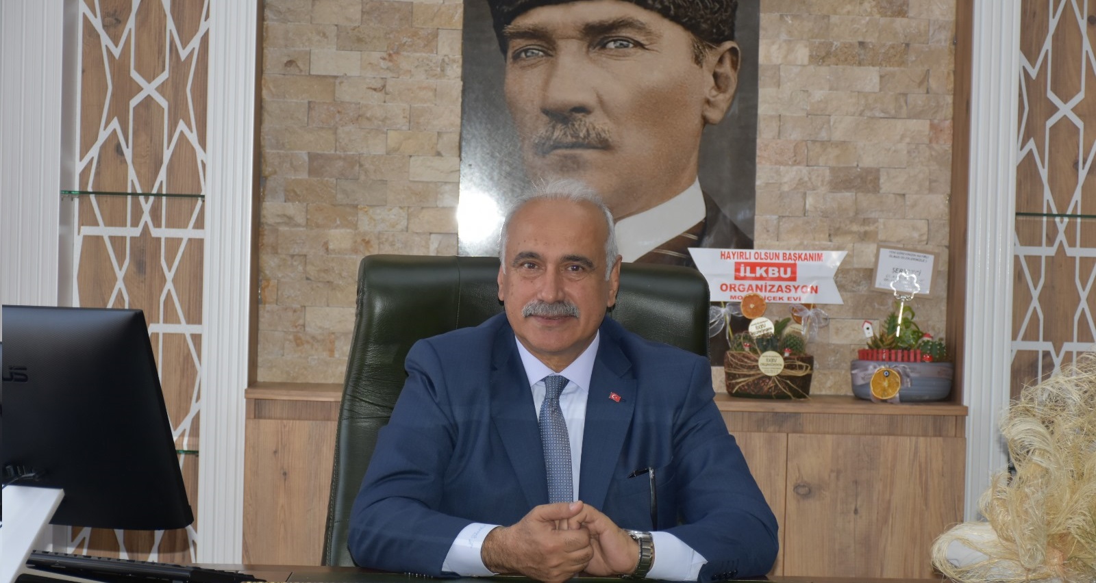 İSMAİL ÇİZİKCİ MAZBATASINI ALARAK GÖREVİNE BAŞLADI