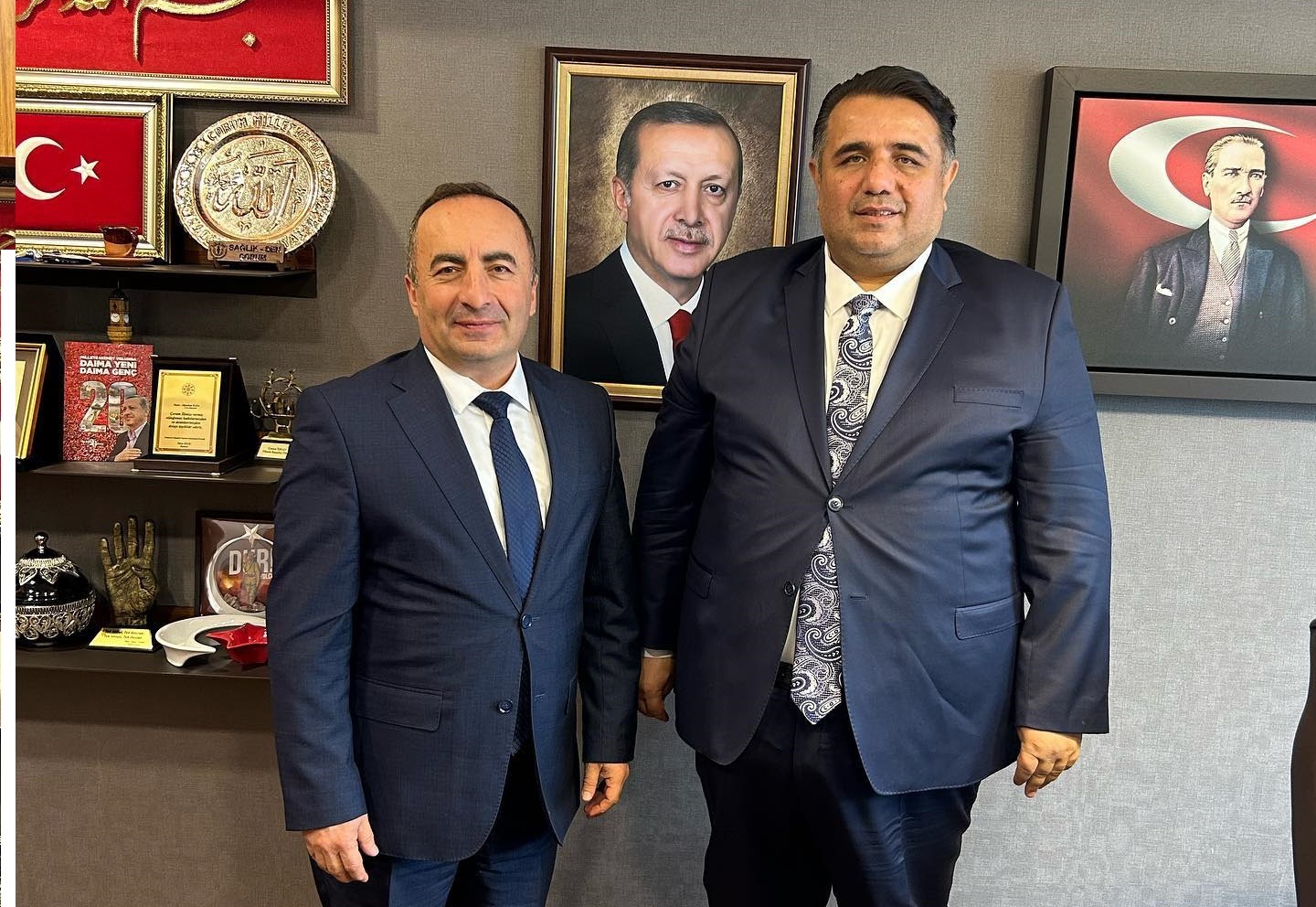 BAŞKAN ALİ SÜLÜK’TEN OĞUZHAN KAYA’YA ZİYARET