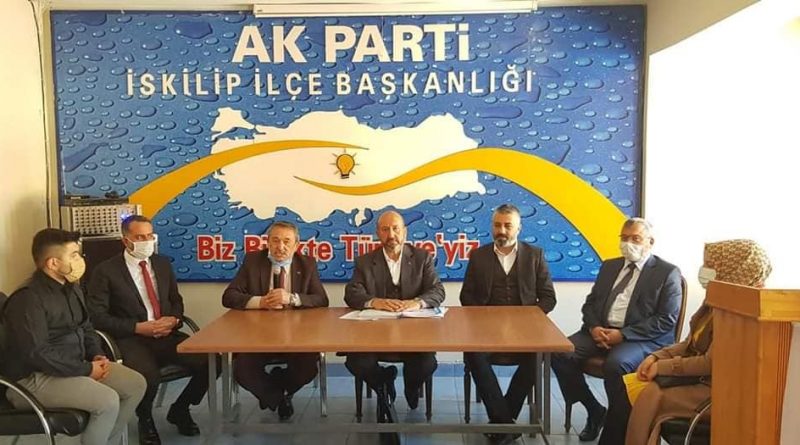 KAVUNCU İLÇE TEŞKİLATINDA İSTİŞARELERDE BULUNDU 