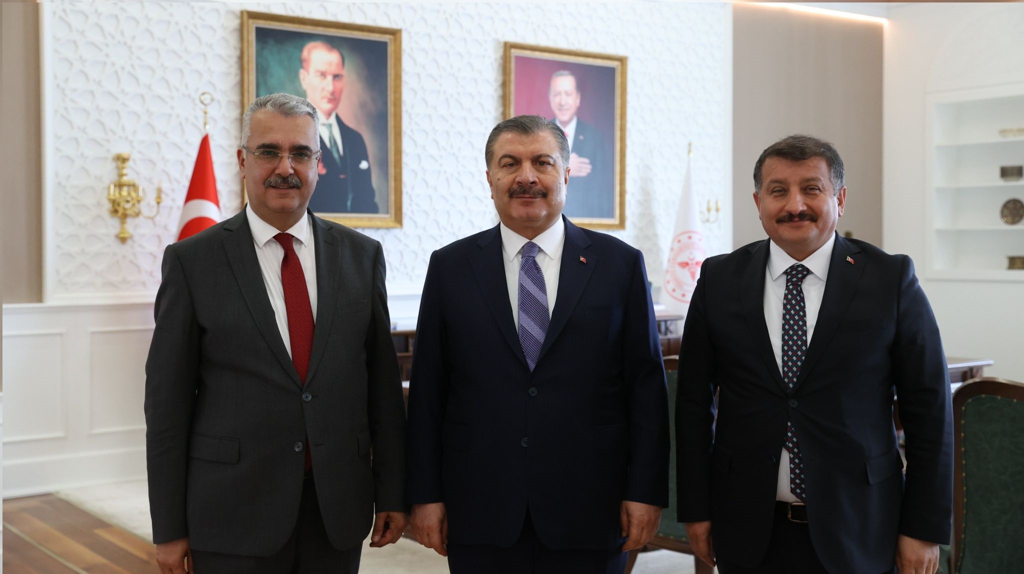 Sağlık Bakanıyla Görüştüler