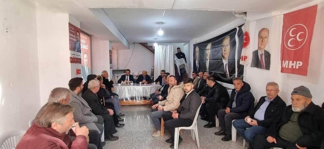 Ak Parti’den MHP’ye kutlama ziyareti