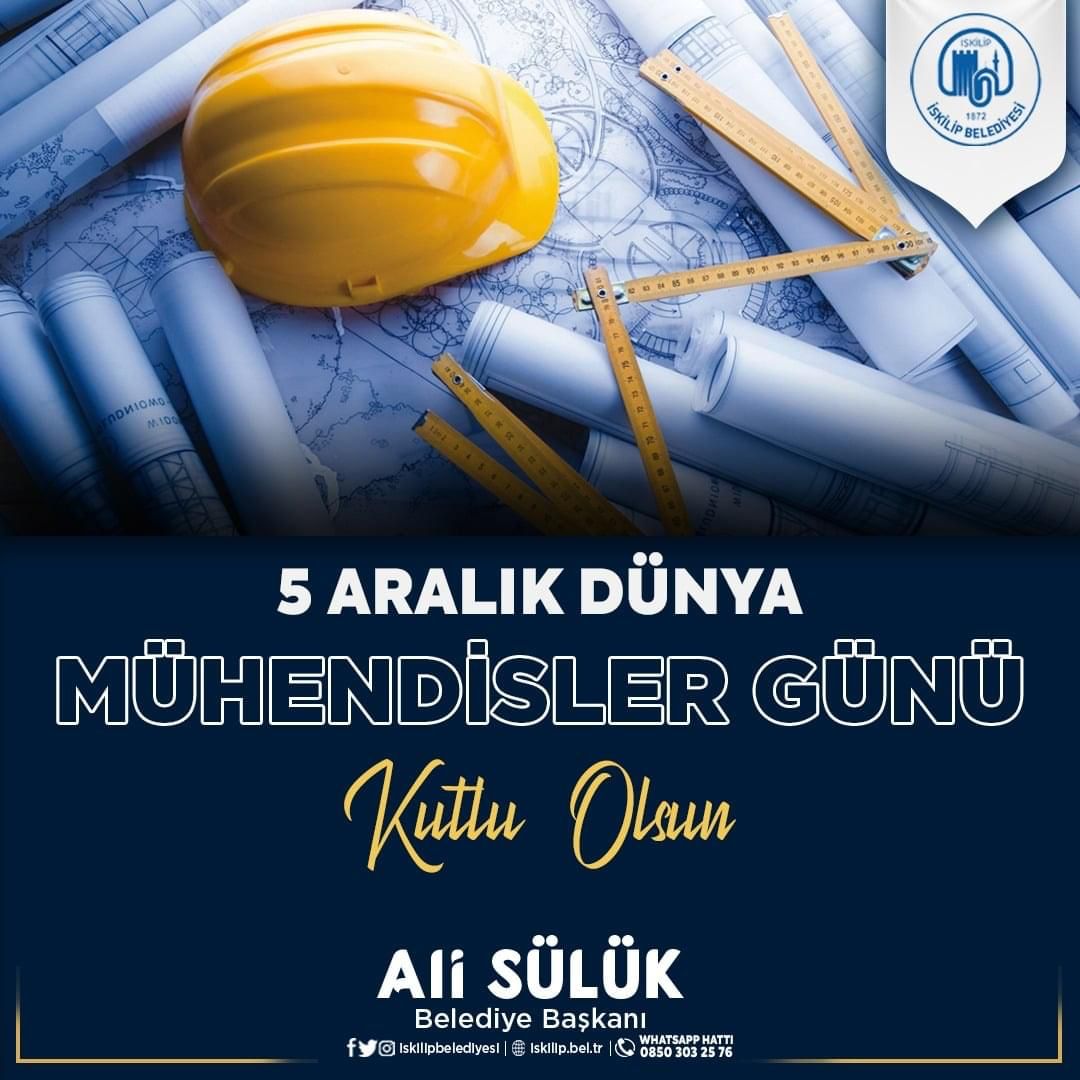 BAŞKAN MÜHENDİSLER GÜNÜNÜ KUTLADI