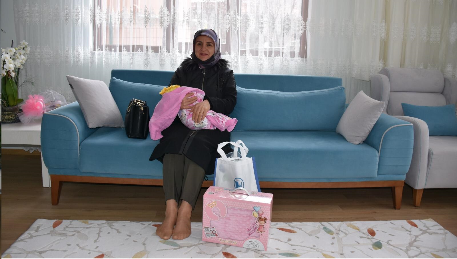  ‘HOŞGELDİN BEBEK’ ZİYARETLERİ DEVAM EDİYOR