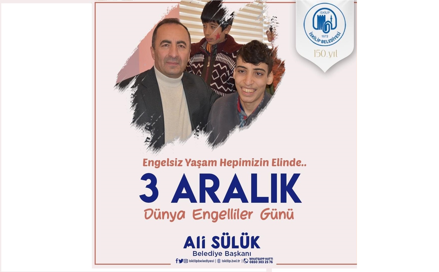  BAŞKAN SÜLÜK, ENGELLİLER GÜNÜNÜ KUTLADI