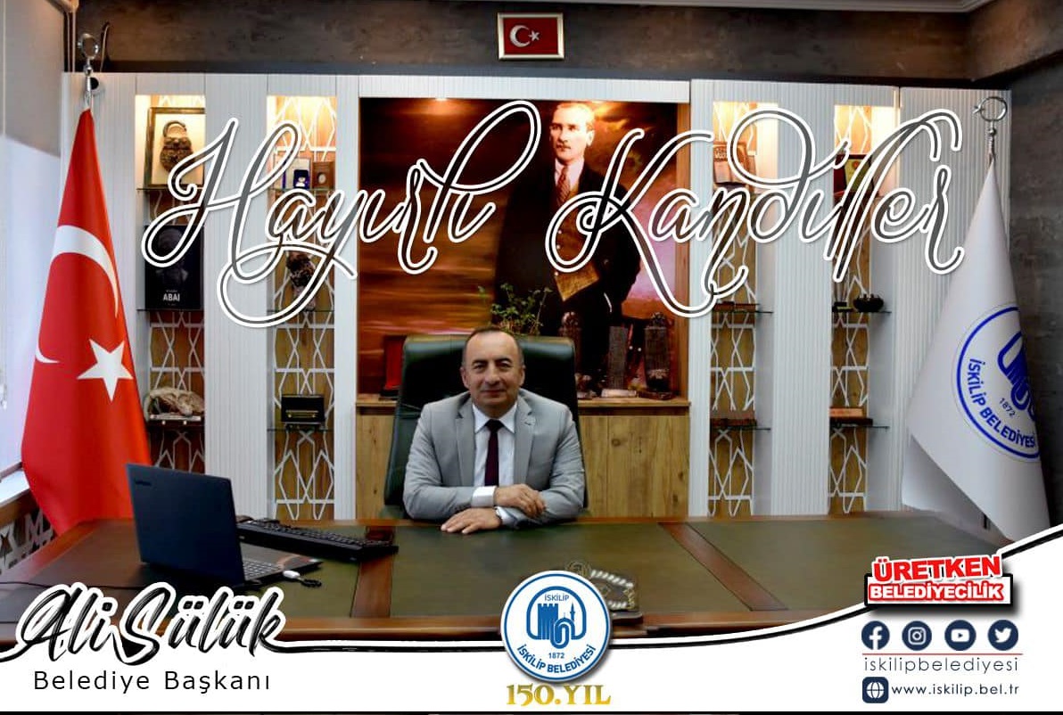 SÜLÜK; ”MİLLETİMİZİN VE İSLAM ALEMİNİN REGAİP KANDİLİ MÜBAREK OLSUN”