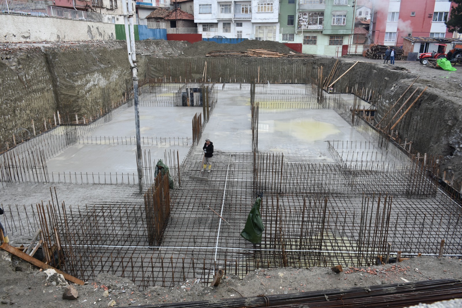 EBUSSUUD İLKÖĞRETİM OKULUNUN TEMELİ ATILDI