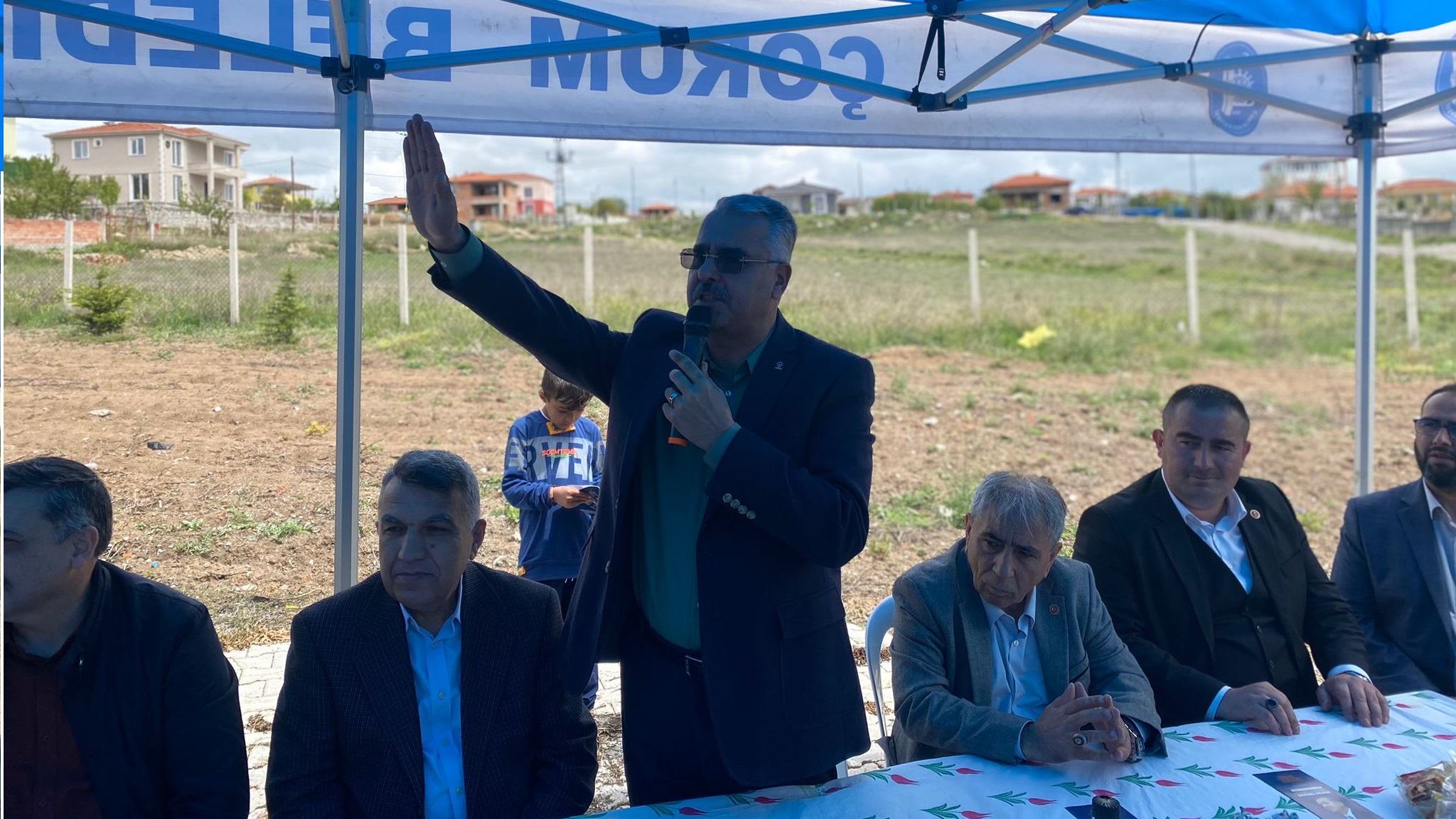 AHLATCI YAĞMUR DUASI PROGRAMINA KATILDI