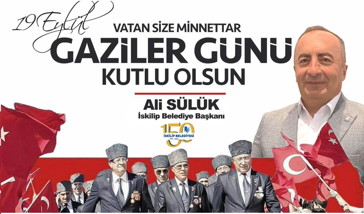BAŞKAN SÜLÜK GAZİLER GÜNÜ’NÜ KUTLADI