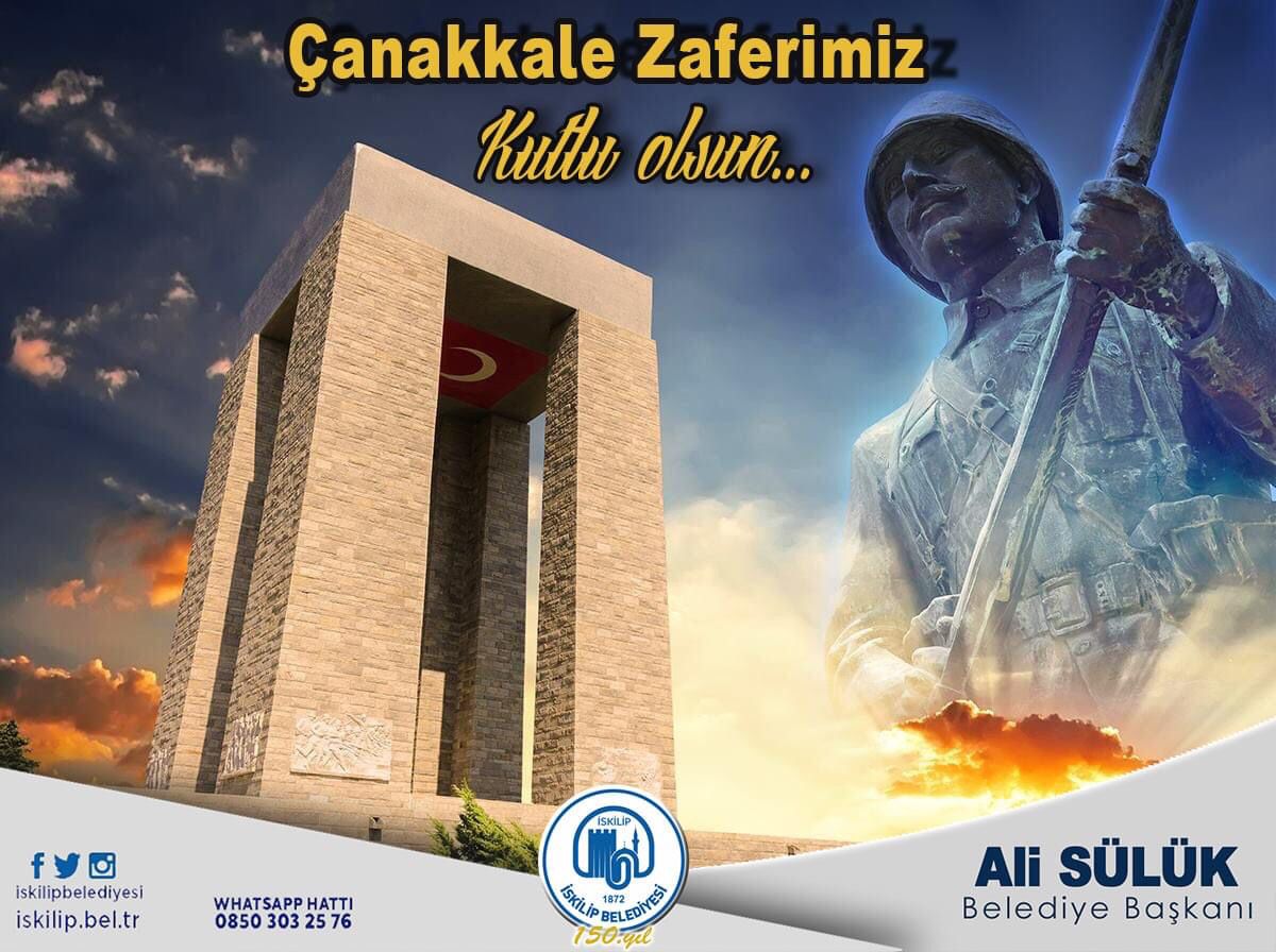  BAŞKAN SÜLÜK’TEN 18 MART ÇANAKKALE ZAFERİ MESAJI