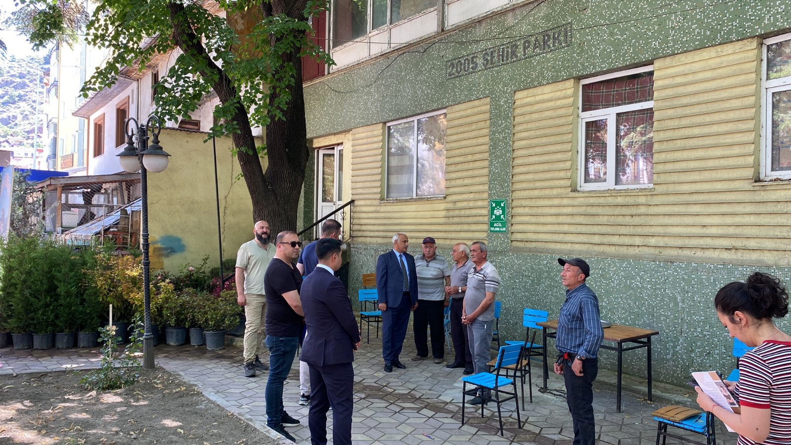  Şehir parkında çalışmalar aralıksız devam ediyor