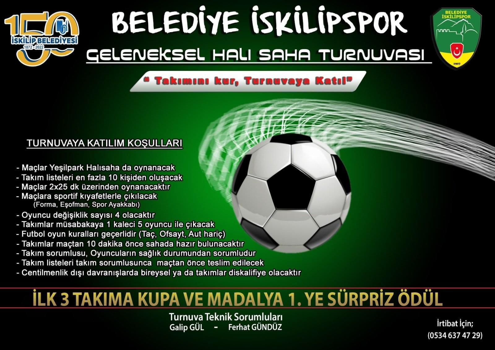 GELENEKSEL HALI SAHA TURNUVASI BAŞLIYOR