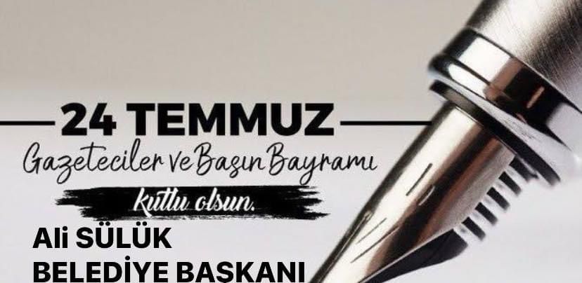 BAŞKAN ALİ SÜLÜK BASIN BAYRAMINI KUTLADI