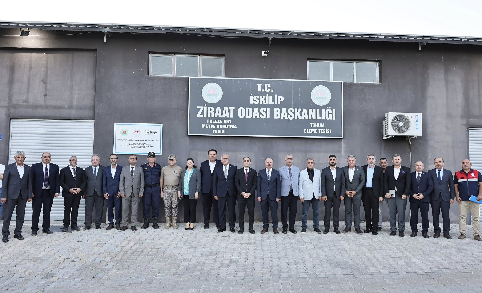 VALİ ÇALGAN, İSKİLİP'TE TARIMSAL TESİSLERİ İNCELEDİ