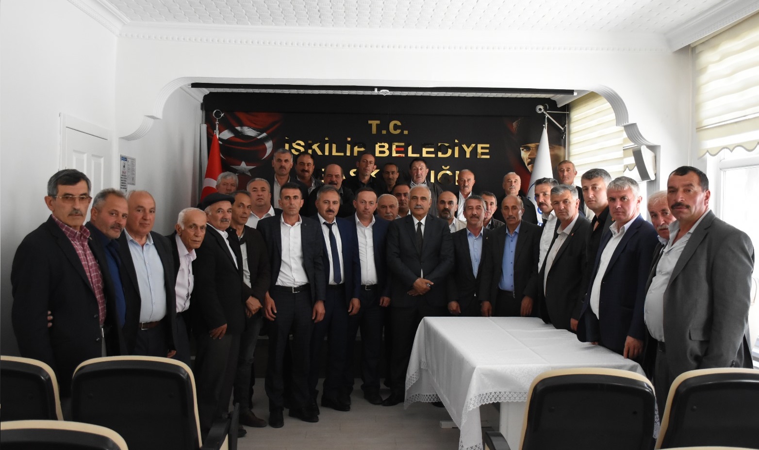 Köy muhtarlarından Başkan Çizikci’ye ‘hayırlı olsun’ ziyareti