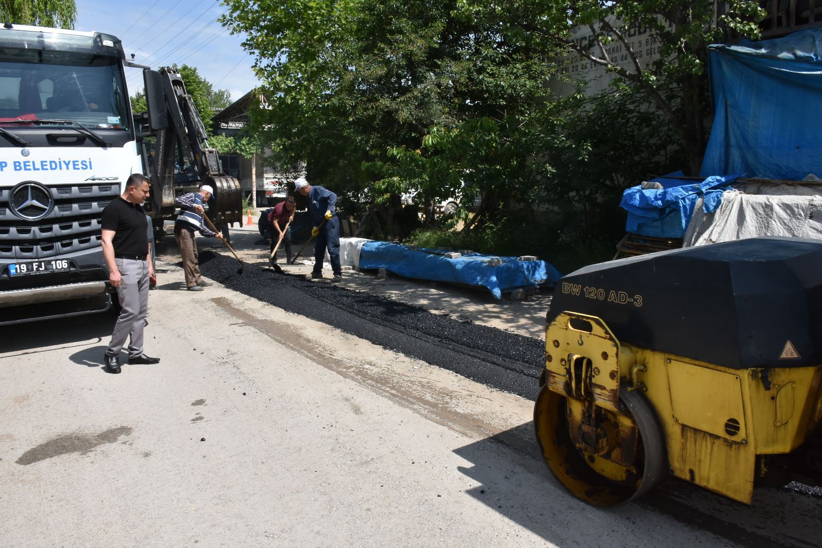 DOĞALGAZ VE FİBER İNTERNET ALTYAPI ÇALIŞMALARI TAMAMLANDI