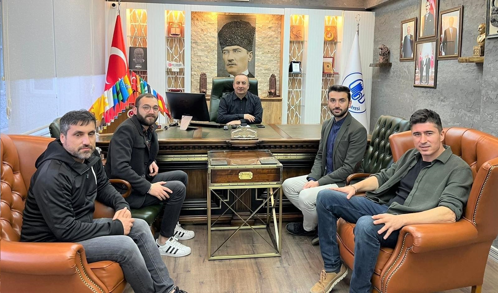 ALP BEBEĞİN AİLESİ, BAŞKANI ZİYARET ETTİ