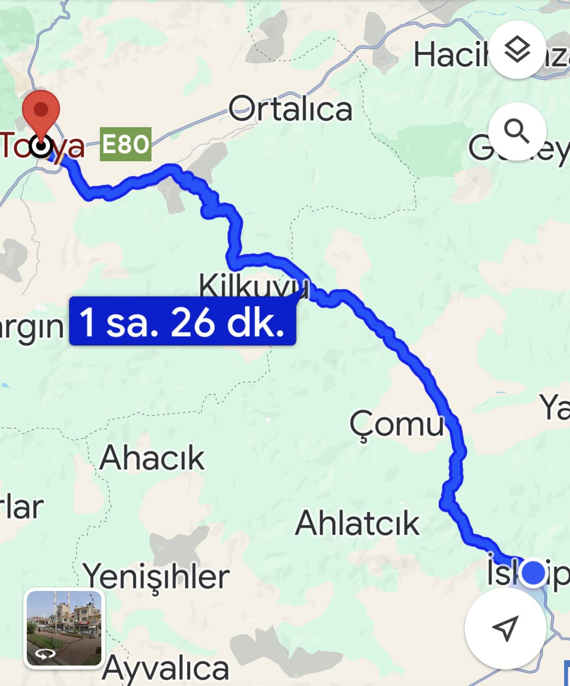 25. Yılında Çorum-Kastamonu Devlet Yolu