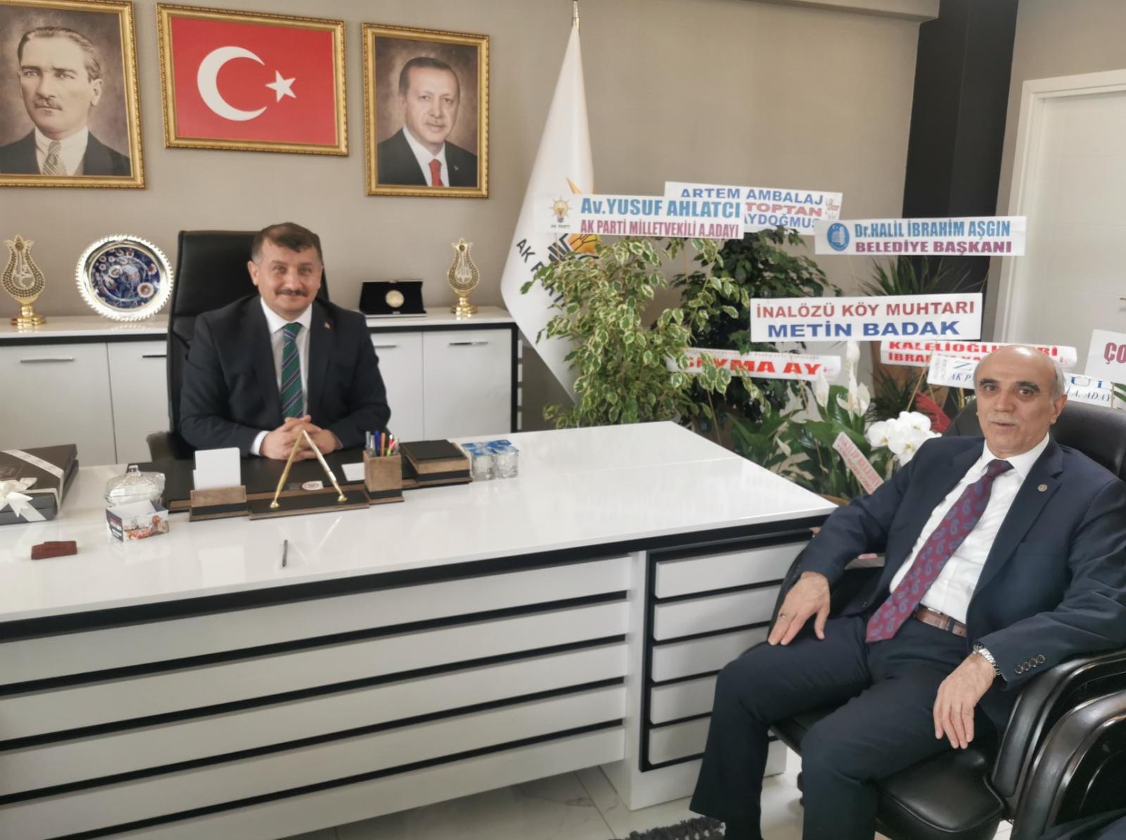 AKCA; “HEMŞEHRİLERİMİN HER ZAMAN HİZMETİNDEYİM”