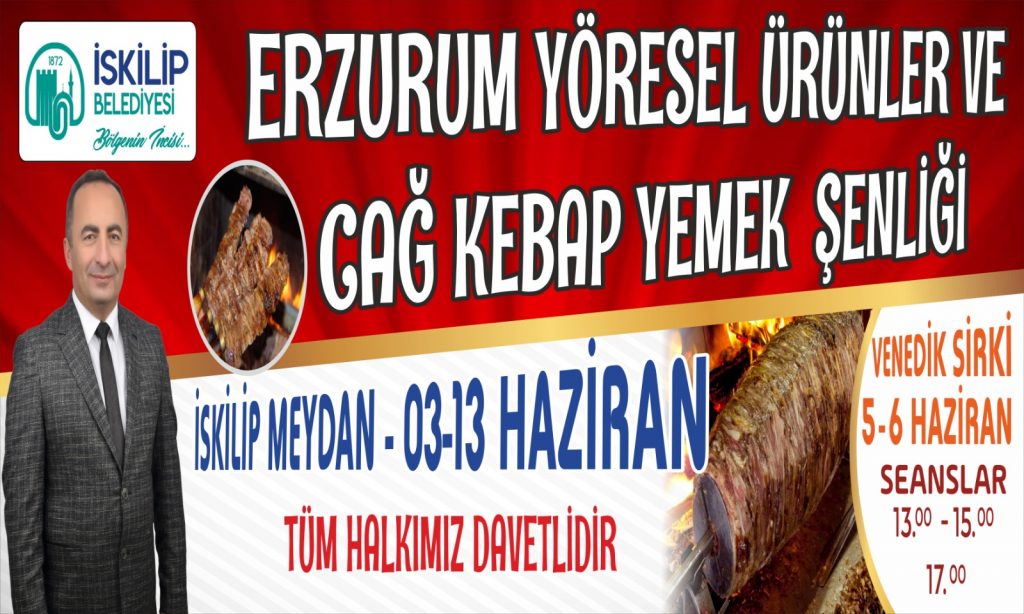 İSKİLİP’TE ERZURUM TANITIM GÜNLERİ ŞENLİĞİ 
