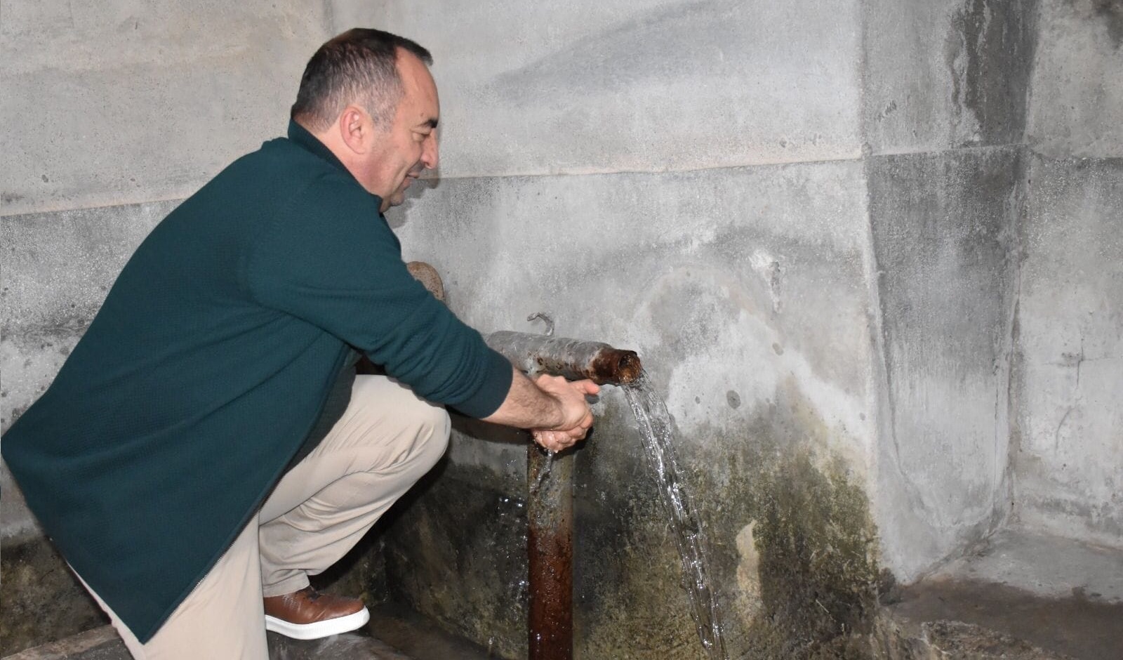 BAŞKAN, YAPIMI TAMAMLANAN ÇALIŞMALARI DENETLEDİ