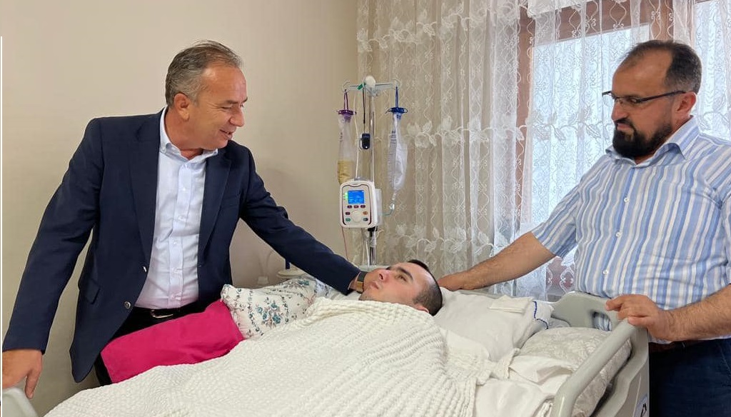 CEYLAN, SEFA DOĞAN’I ZİYARET ETTİ