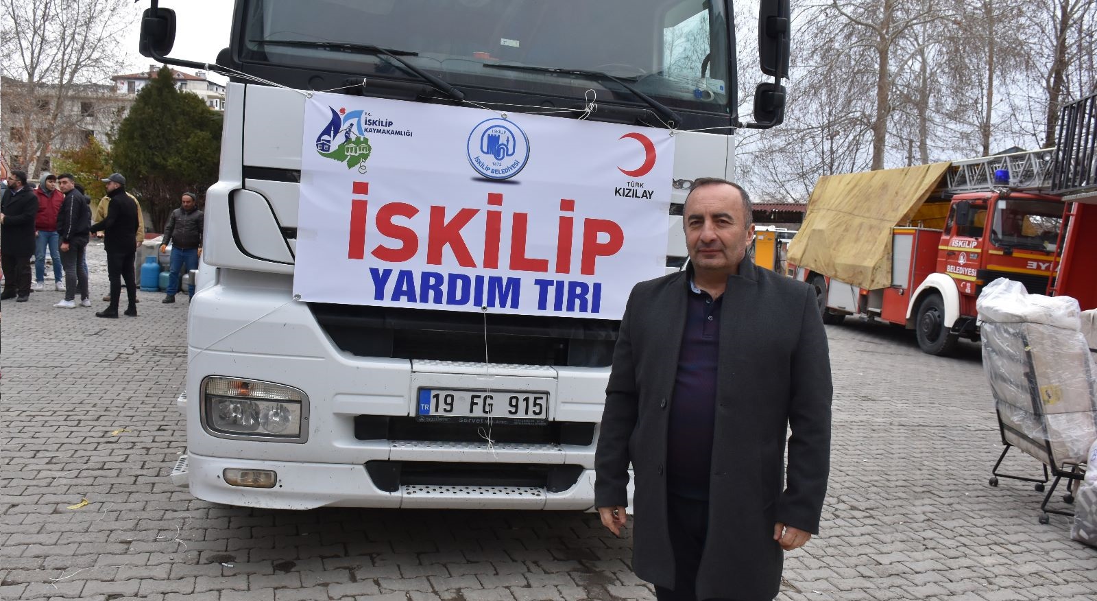 İSKİLİP’TEN İLK YARDIM KAFİLESİ SABAHA KARŞI YOLA ÇIKIYOR