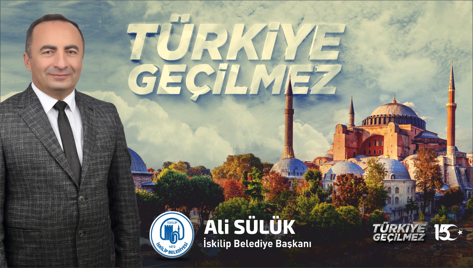 BAŞKAN SÜLÜK, 15 TEMMUZ MESAJI YAYINLADI