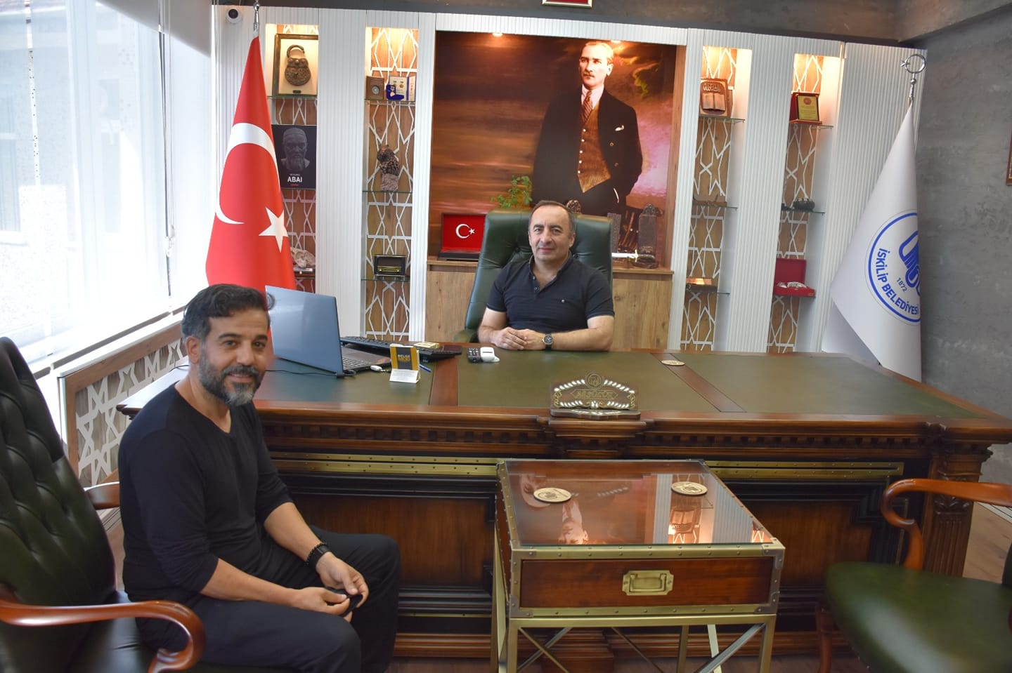  BAHABEY MAHALLE MUHTARI, BAŞKAN SÜLÜK’Ü ZİYARET 