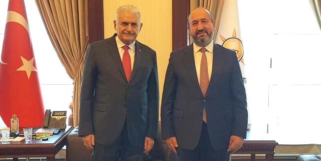 KAVUNCU, BİNALİ YILDIRIM İLE GÖRÜŞTÜ 