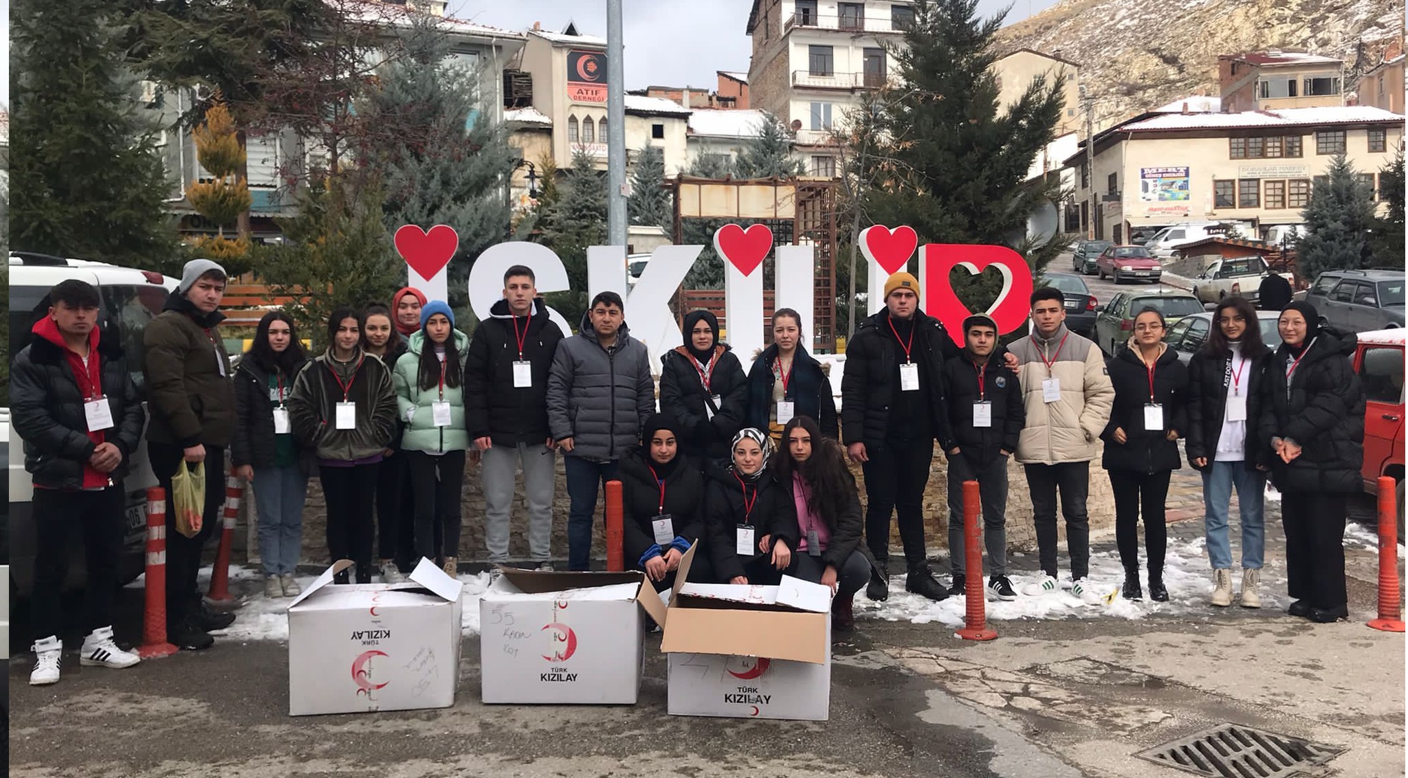 GENÇ KIZILAY GÖNÜLLÜLERİ, SEFERBER OLDU