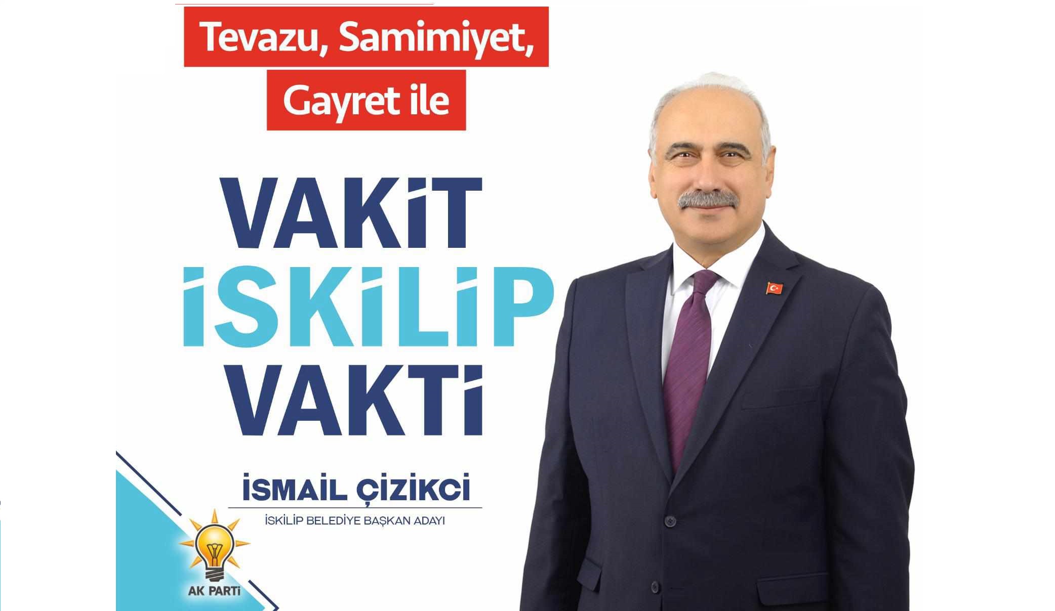 Ak Parti İskilip Belediye Başkan Adayı İsmail Çizikci oldu